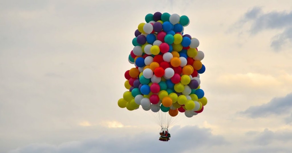 Pixar’s ‘Up’ Is An Extraordinary Reality With Jonathan Trappe’s Cluster Ballooning