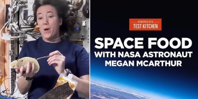 NASA Astronaut Megan McArthur Shows Us How to Make Lunch on a Space Station