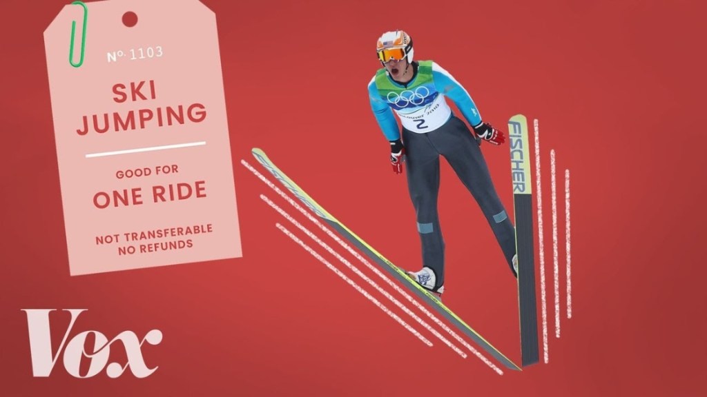 Why Ski Jumpers Use That "V" Formation Instead Of Holding Skis Straight
