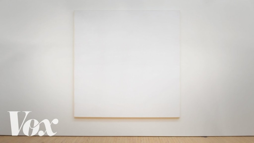 Why Are There All-White Paintings in Museums Worth Millions?