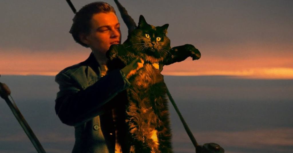 Someone Made a Spoof of “Titanic” With Kate Winslet Replaced by a Cat