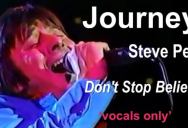 Listen to Steve Perry’s Isolated Vocals From Journey’s “Don’t Stop Believin’”