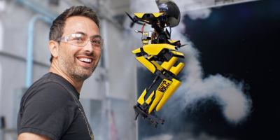 Meet LEONARDO, the First Robot That Can Walk, Fly, and Skateboard
