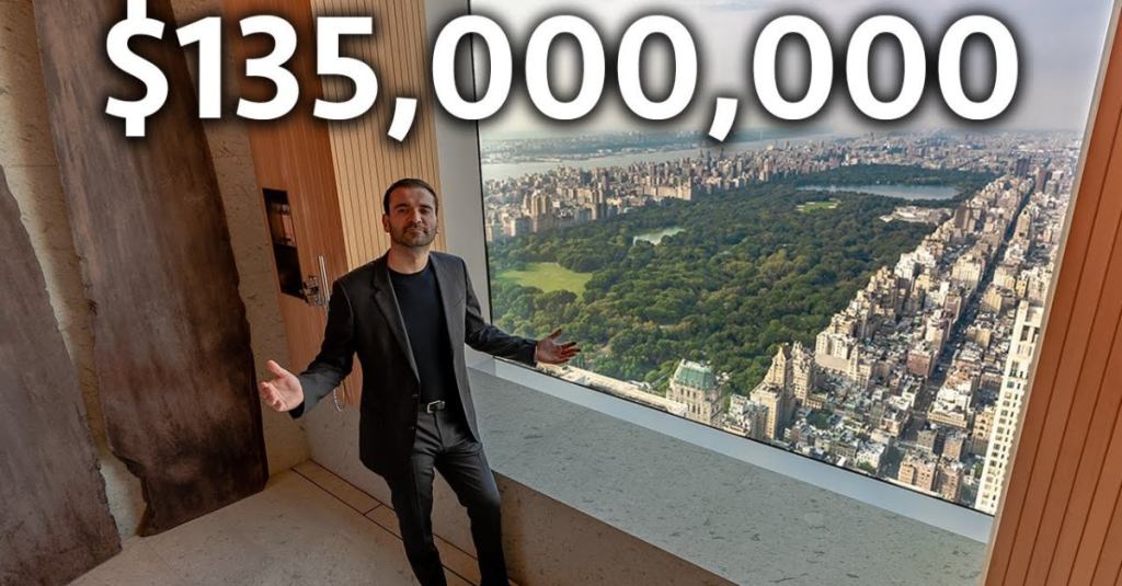 Here's What a $135 Million New York Apartment With Views of Central Park Looks Like On the Inside