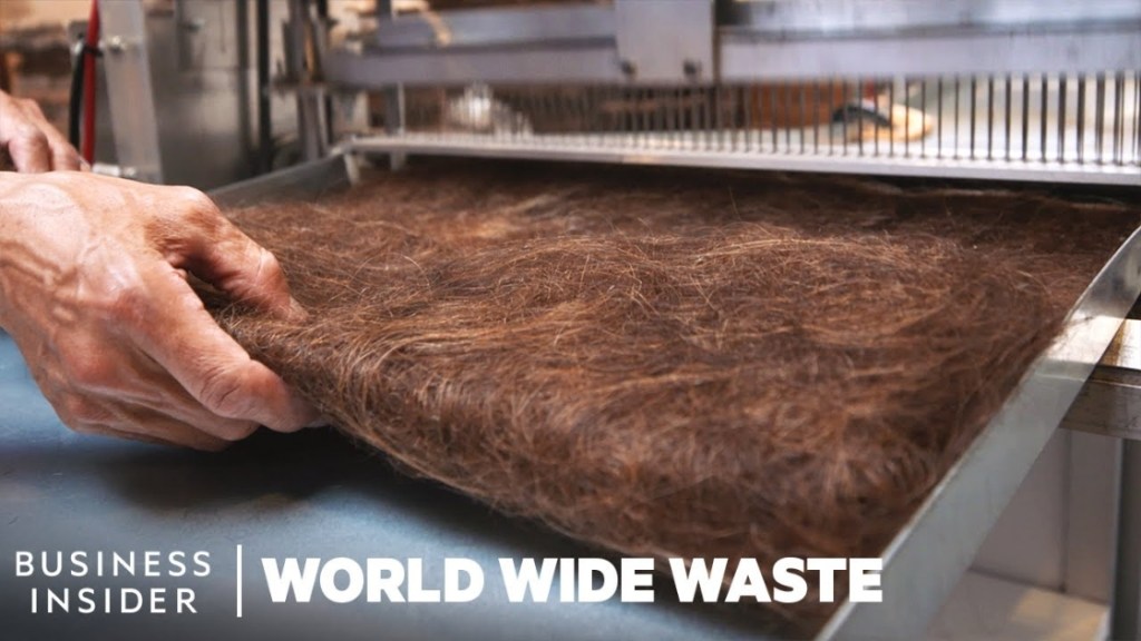 How Human Hair Mats Clean Up Oil Spills