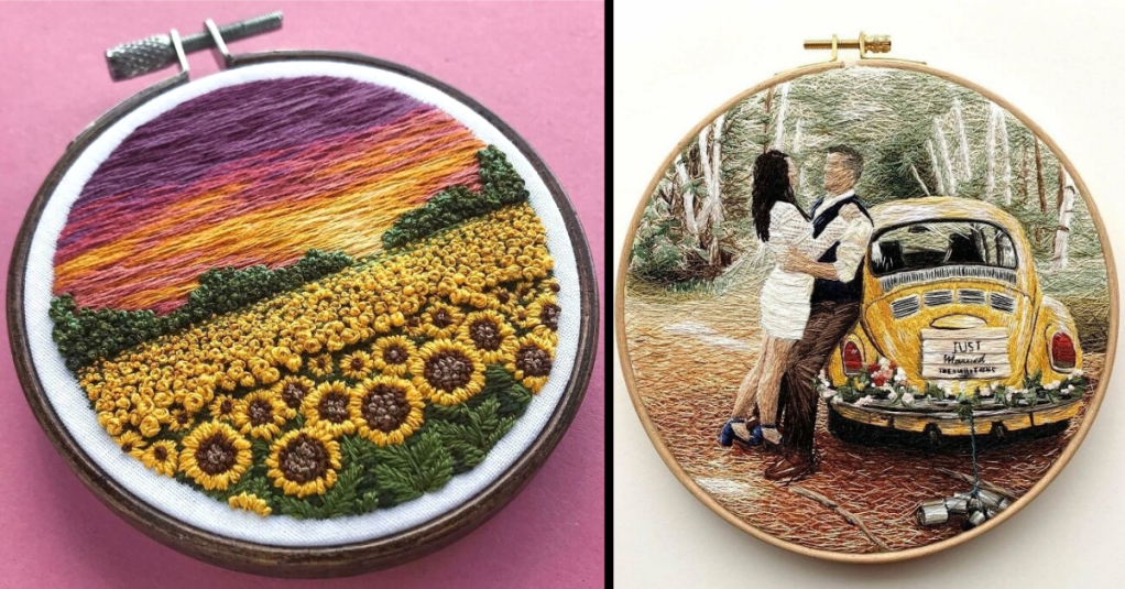 20 Beautiful Examples of Embroidery From Crafty Artists
