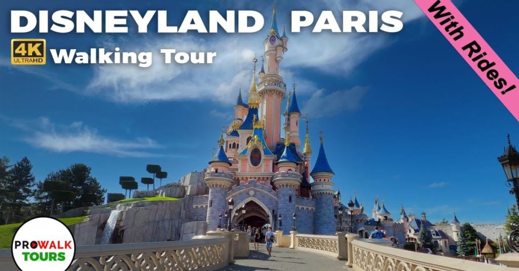 Take a 4K Walking Tour of Disneyland Paris