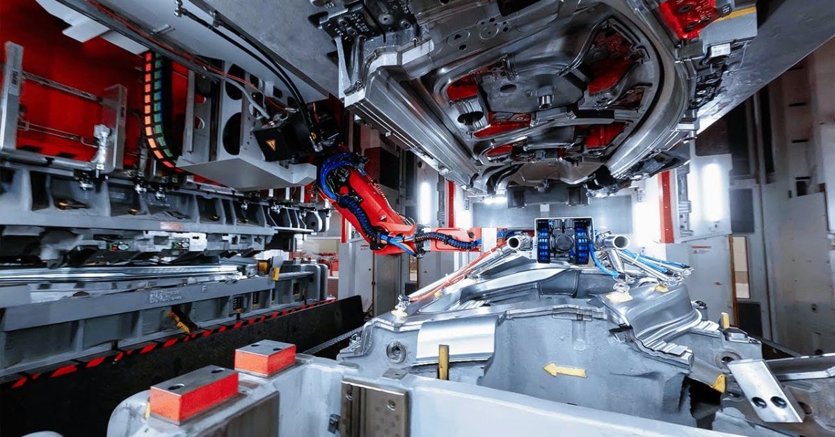A Drone Tour Through the New Tesla Factory in Germany