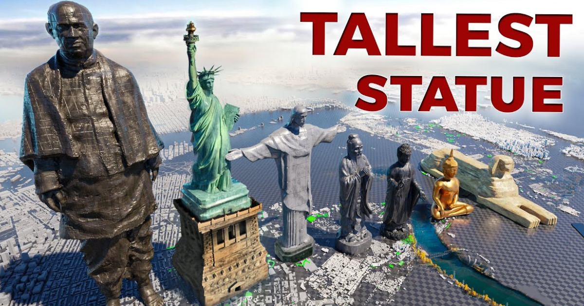 An Animated Size Comparison Of Famous Statues Around The World ...