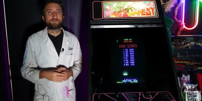 How Classic Arcade Games Look In Slow Motion