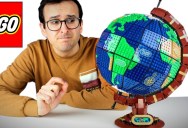Guy Reviews LEGO’s New Globe in Great Detail