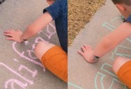 Young Boy With Autism Shows His Skills by Drawing More Than a Dozen Fonts