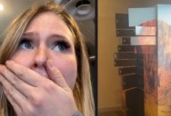 Woman Hilariously Opened Every Locker at a Delivery Hub on Accident