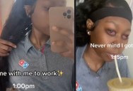 Domino’s Pizza Worker Wanted to Bring People to Work With Her But Got Fired Instead
