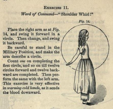 Beecher Exercise 11 How Victorian Women Managed To Exercise While Wearing Corsets