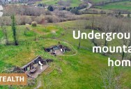 Family Builds Twin Underground Homes on Ancient Farm