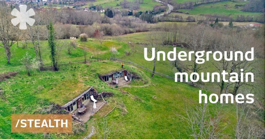 Family Builds Twin Underground Homes on Ancient Farm