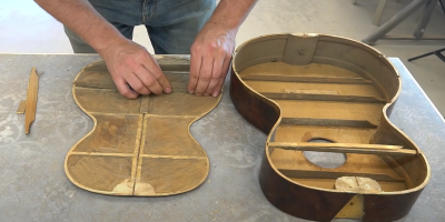 Woodworker Restores Vintage Russian Guitar
