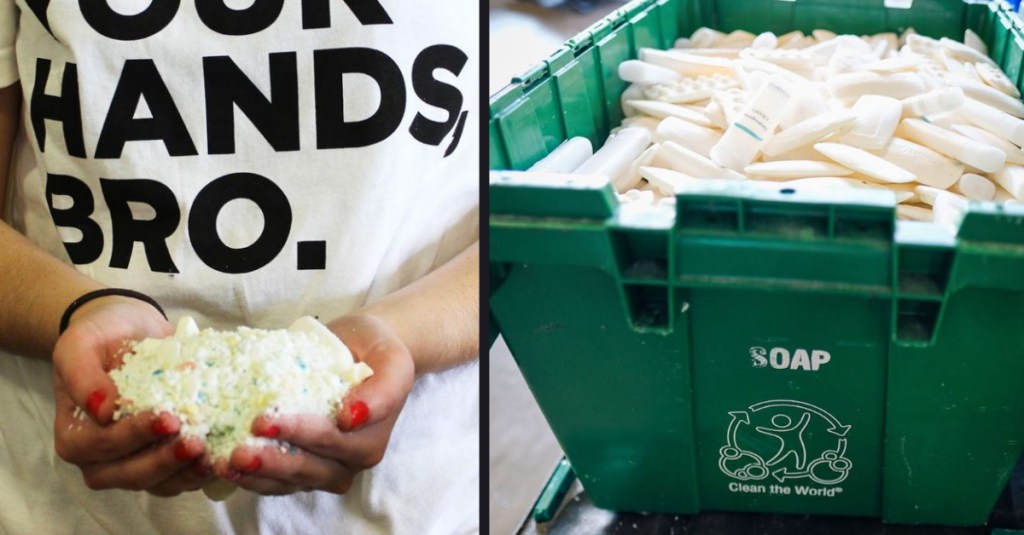 Charity Recycles Unused Soap From Hotels to Help Save Lives