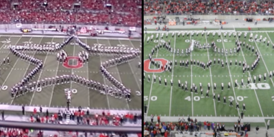 The Ohio State Marching Band Pulls off Some Pretty Impressive Tributes to Comic Books, TV, Rock Bands, and Movies