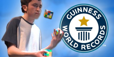 A Teenager Set the World Record for Solving Three Rubik’s Cubes While Juggling