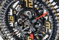 An Amazing Lego Mangle Rack Clock