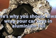 Police Say You Should Wrap Your Car Keys in Tinfoil to Protect Against Theft