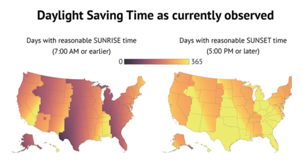 Screen Shot 2022 06 08 at 6.14.24 PM This Is How Daylight Saving Time Affects Your Part of the Country