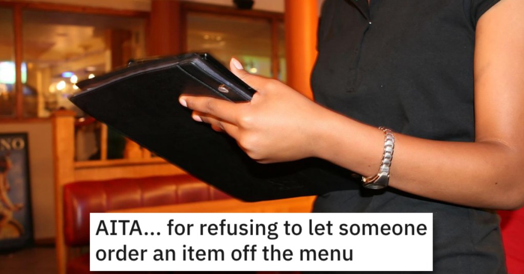 This Waitress Contradicted a Parent’s Order for Their Child. Were They Wrong?