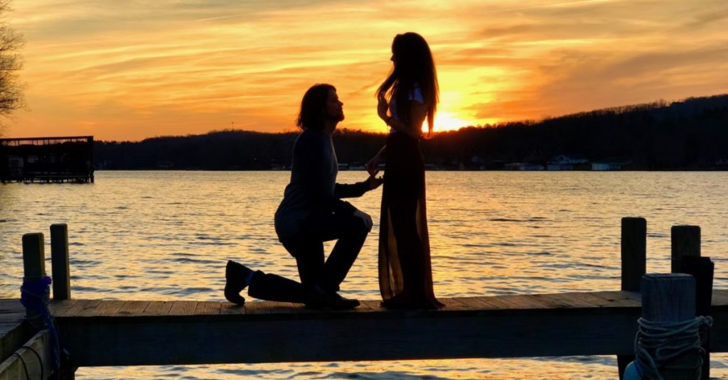 Why Do People Propose On One Knee? Here's One Theory...