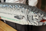 Watch This Stop-Motion Animation of a Giant LEGO Salmon Made Into Bite-Sized Sushi