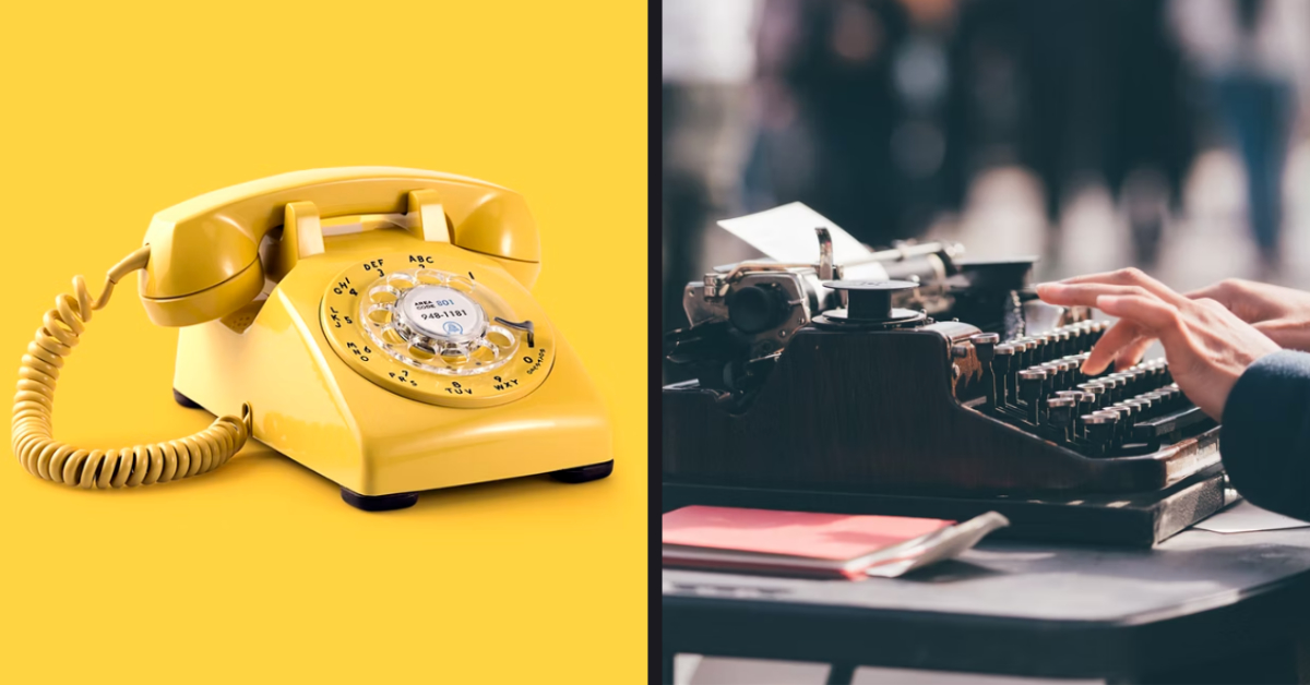 7 Sounds That Today's Kids Have Probably Never Heard