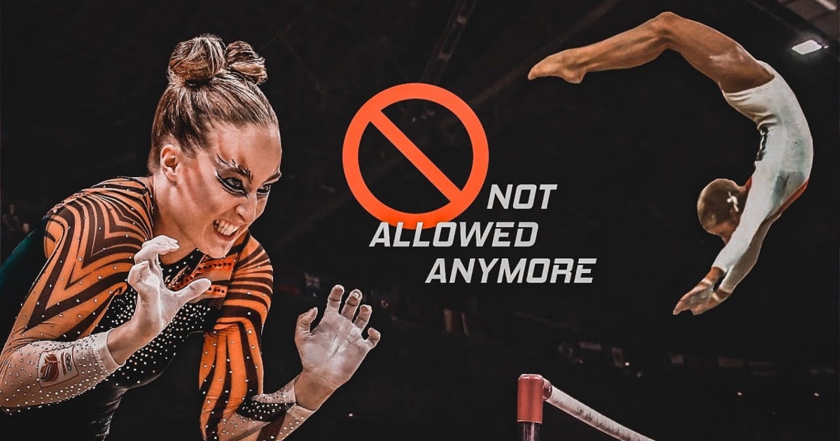 5 Things Gymnasts Are Not Allowed to Do Anymore