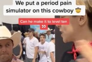 Period Pain Simulator Gives Men a Taste of What Cramps Feel Like