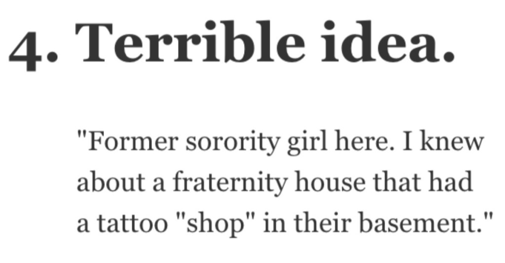 11 People Share Wild Fraternity and Sorority Stories