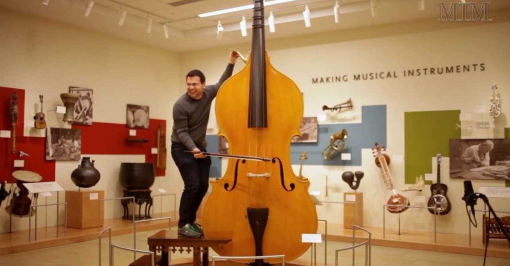 The Octobasse Is a Huge Instrument That Creates Sounds Too Low for Humans to Hear
