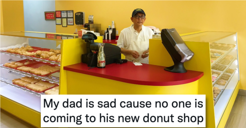 A Son’s Tweet About His Dad’s Struggling Donut Shop Went Viral and Sales Skyrocket