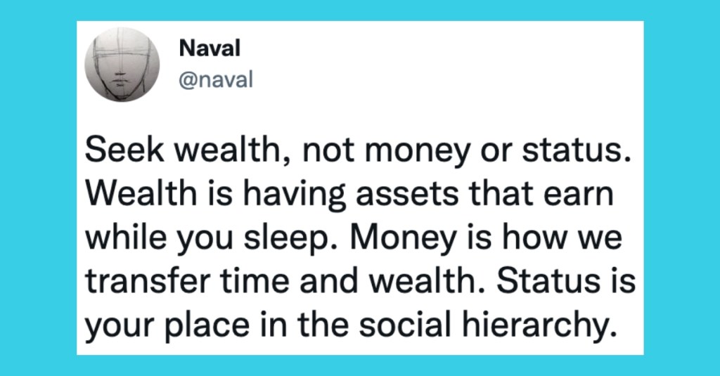 A Guy’s Helpful Advice About How to Get Rich Got People Talking