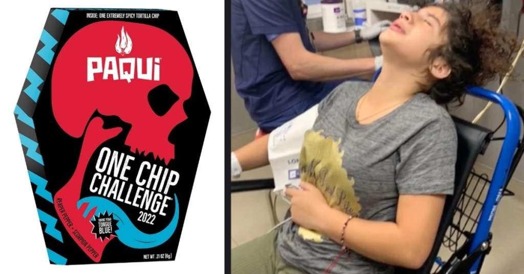 The Paqui One Chip Challenge Landed a Girl in the Hospital