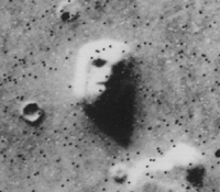 Martian face viking cropped The Perseverance Rover Spies What Appears To Be A Cat On Mars