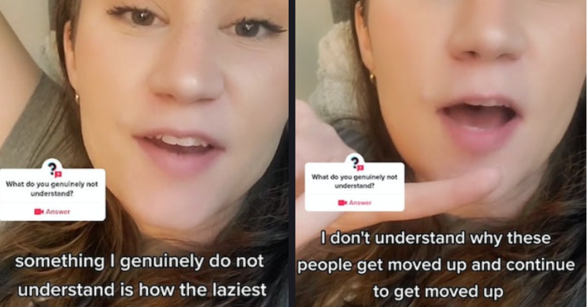 Woman Sparks Debate by Saying That the Laziest Workers Get Promoted the Fastest