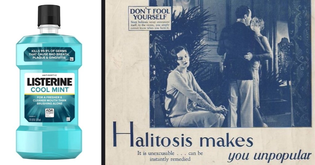 How Listerine Created a "Bad Breath" Epidemic and Have Profited From It Ever Since