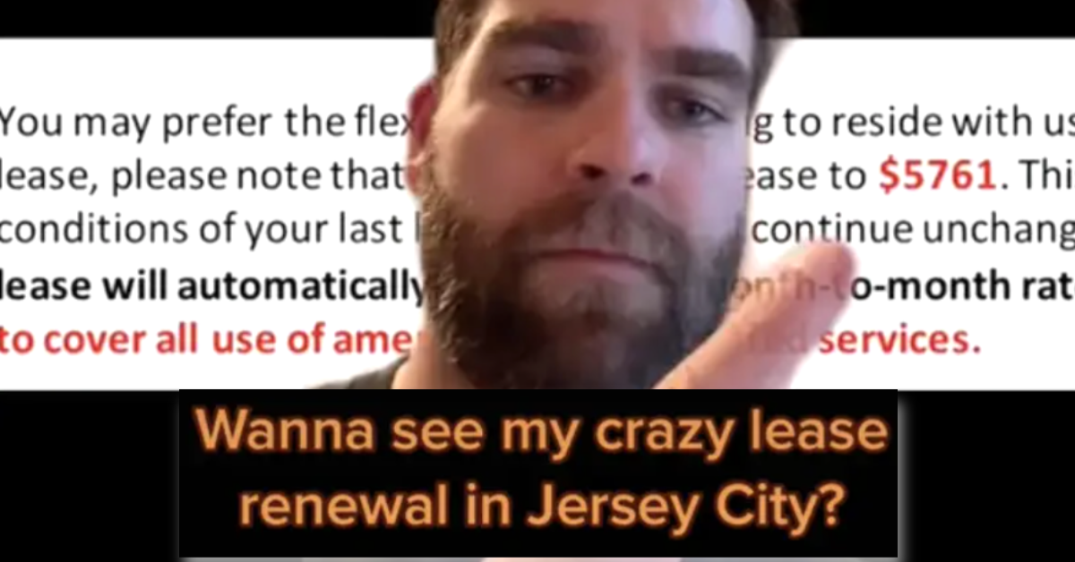 A Man's Lease Renewal Offer Shows How Ridiculous the Rental Market Is