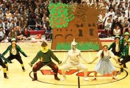 A High School Dance Team Pulled off a “Wizard of Oz”-Themed Pep Rally