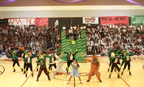 Screen Shot 2022 11 27 at 5.42.26 PM A High School Dance Team Pulled off a “Wizard of Oz” Themed Pep Rally