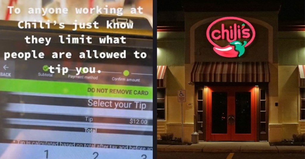 A Chili’s Customer Called Out the Restaurant’s Kiosk Tip Limit