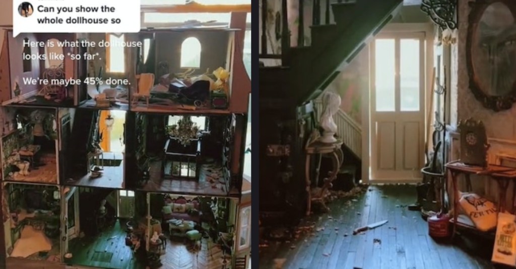 Take a Tour of Some of the Haunted Dollhouses of TikTok
