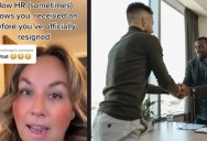 Worker Accidentally Films Manager in the Background While Filming a TikTok in the Office