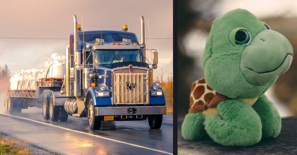This Is Why Truck Drivers Attach Stuffed Animals to the Front of Their Vehicles