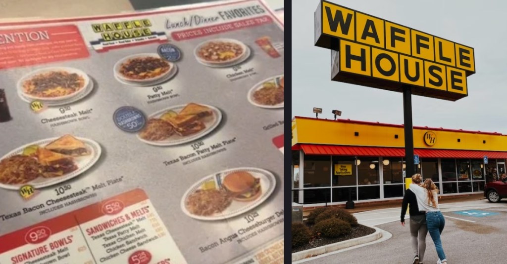A Man Says He Discovered Waffle House’s “Real Menu”